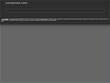 Tablet Screenshot of europress.com