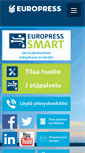 Mobile Screenshot of europress.fi